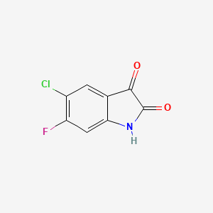 5-Chloro-6-fluoroisatin