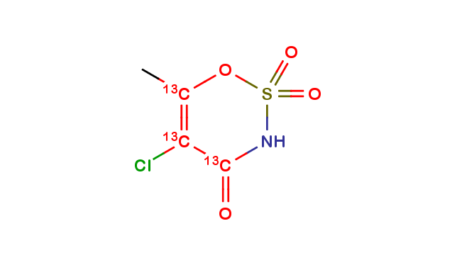 5-Chloro Acesulfame-13C3
