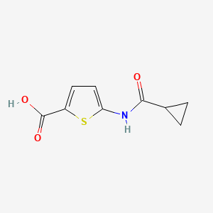 5-Cyclopropaneamidothiophene-2-carboxylic acid