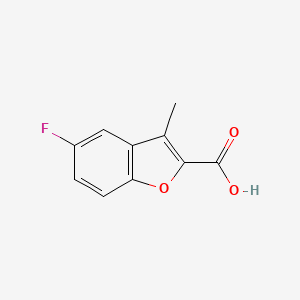 5-Fluoro-3-methyl-benzofuran-2-carboxylic acid