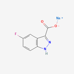5-Fluoroindazole-3-carboxylic Acid Sodium Salt