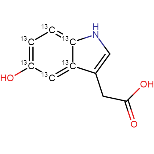 5-Hydroxyindoleacetic acid-[13C6]