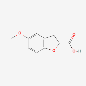 5-Methoxy-2,3-dihydrobenzofuran-2-carboxylic acid
