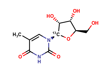 5-Methyluridine-1 13C