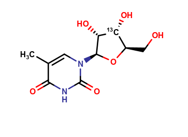 5-Methyluridine-3 13C