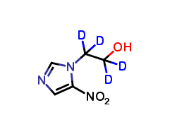 5-Nitro-1H-imidazole-1-ethanol-d4