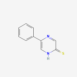 5-Phenylpyrazine-2-thiol