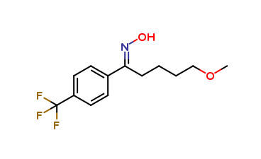 5-methoxy-1-(4-(trifluoromethyl)phenyl)pentan-1-one oxime