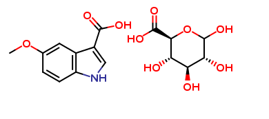 5-methoxyindole-3-carboxylic acid glucuronide