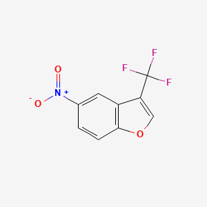 5-nitro-3-(trifluoromethyl)benzofuran