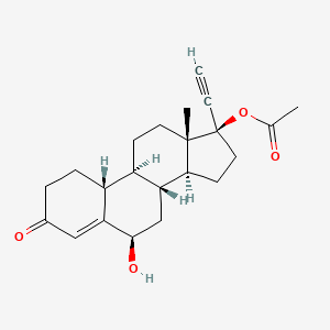 6-β-Hydroxynorethindrone acetate