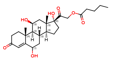 6αβ-Hydroxyhydrocortisone 21-Valerate