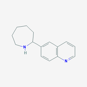 6-(Azepan-2-yl)quinoline