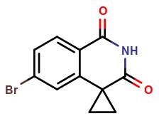 6'-bromo-2',3'-dihydro-1'H-spiro[cyclopropane-1,4'-isoquinoline]-1',3'-dione