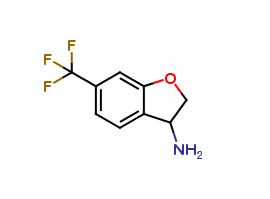 6-(trifluoromethyl)-2,3-dihydrobenzofuran-3-amine
