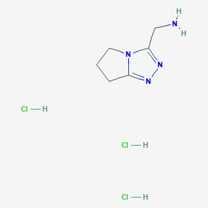 6,7-Dihydropyrrolo[2,1-c][1,2,4]triazole-3-methylamine Hydrochloride