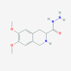 6,7-Dimethoxy-1,2,3,4-tetrahydroisoquinoline-3-carbohydrazide
