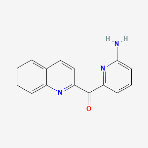 6-Amino-2-pyridinyl(2-quinolinyl)methanone