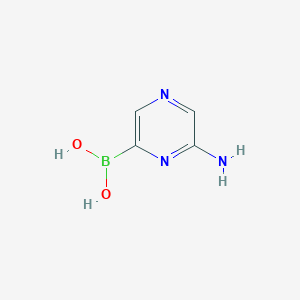 6-Aminopyrazine-2-boronic acid