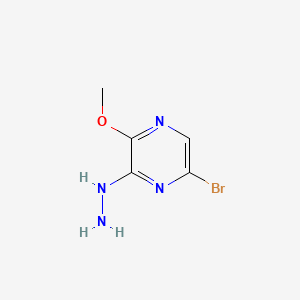 6-Bromo-2-hydrazino-3-methoxypyrazine