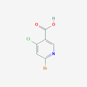 6-Bromo-4-chloronicotinic acid