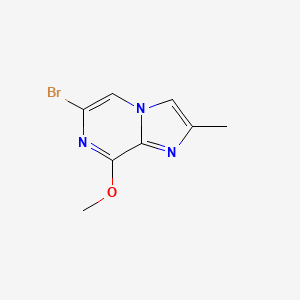 6-Bromo-8-methoxy-2-methylimidazo[1,2-a]pyrazine