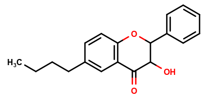 6-Butyl-3-hydroxy flavanone