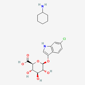 6-CHLORO-3-INDOLYL-β-D-GLUCURONIDE CYCLOHEXYLAMMONIUM SALT