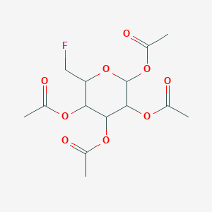 6-Deoxy-6-fluoro-1,2,3,4-tetra-O-acetyl-α-D-glucopyranose