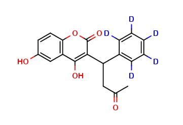 6-Hydroxy Warfarin D5