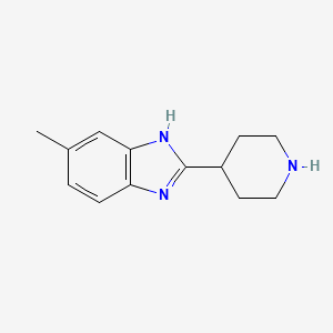 6-Methyl-2-piperidin-4-yl-1H-benzimidazole