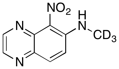 6-Methylamino-5-nitroquinoxaline-d3