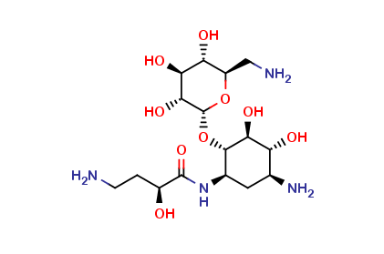 6-O-Des(6-Amino-α-D-gluocopyranosyl) Amikacin
