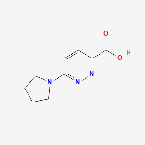 6-Pyrrolidin-1-ylpyridazine-3-carboxylic acid