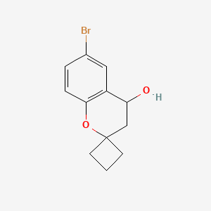 6-bromospiro[chromane-2,1'-cyclobutan]-4-ol