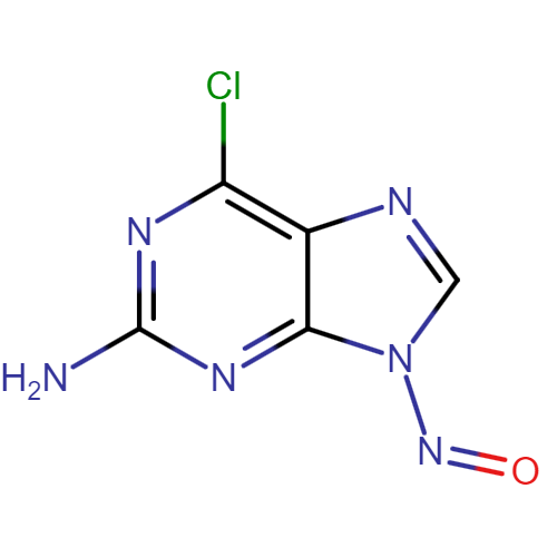 6-chloro-9-nitroso-9H-purin-2-amine
