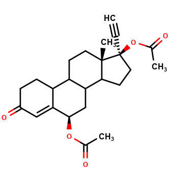 6beta-Acetoxy Norethindrone Acetate
