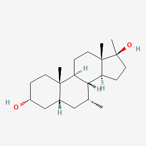 7α,17α-Dimethyl-5ß-androstane-3α,17ß-diol