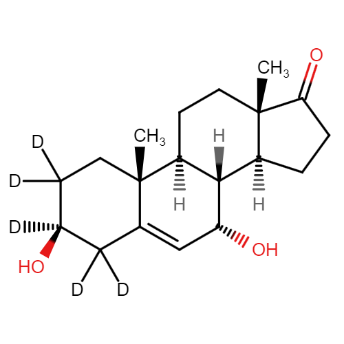 7β-Hydroxydehydroepiandrosterone-[D5] (Solution)
