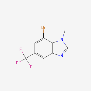 7-Bromo-1-methyl-5-(trifluoromethyl)benzimidazole