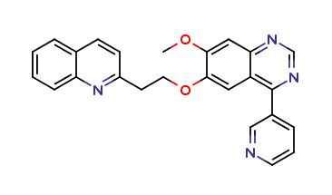 7-Methoxy-4-(pyridin-3-yl)-6-[2-(quinolin-2-yl)ethoxy]quinazoline