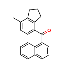 7-Methylindan-4-yl 1-Naphthyl Ketone