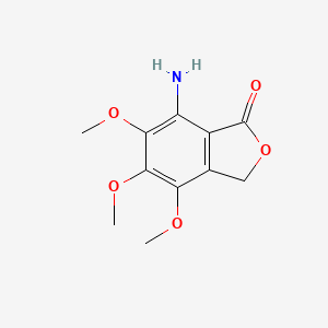 7-amino-4,5,6-trimethoxy-2-benzofuran-1(3H)-one