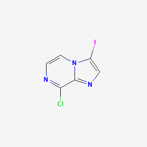 8-Chloro-3-iodoimidazo[1,2-A]pyrazine