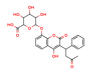8-Hydroxy Warfarin-β-D-Glucuronide