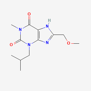 8-Methoxymethyl-1-methyl-3-(2-methylpropyl) Xanthine