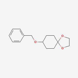8-phenylmethoxy-1,4-dioxaspiro[4.5]decane