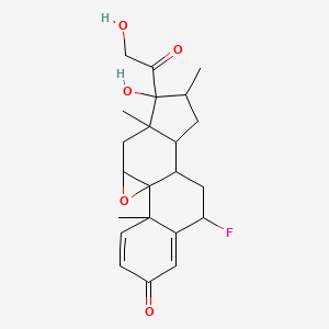 9,11b-Epoxy-6a-fluoro-17,21-dihydroxy-16a-methyl-9b-pregna-1,4-diene-3,20-dione