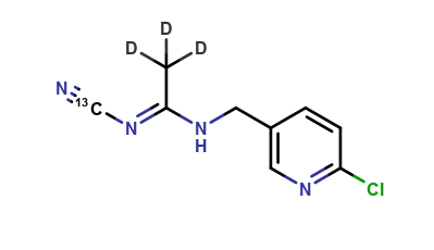Acetamiprid-N-desmethyl-13CD3