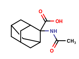 Acetyl 2-aminoadamantane-2-carboxylic acid